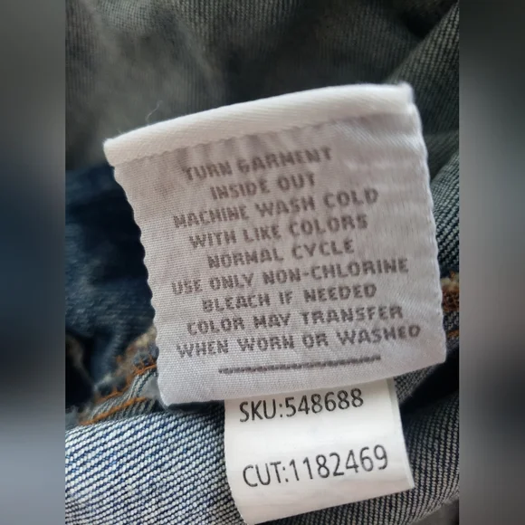 Plus Size 5X Torrid Trucker Denim Jean Jacket Coat - Picture 6 of 7